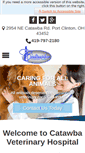 Mobile Screenshot of catawbavethospital.com